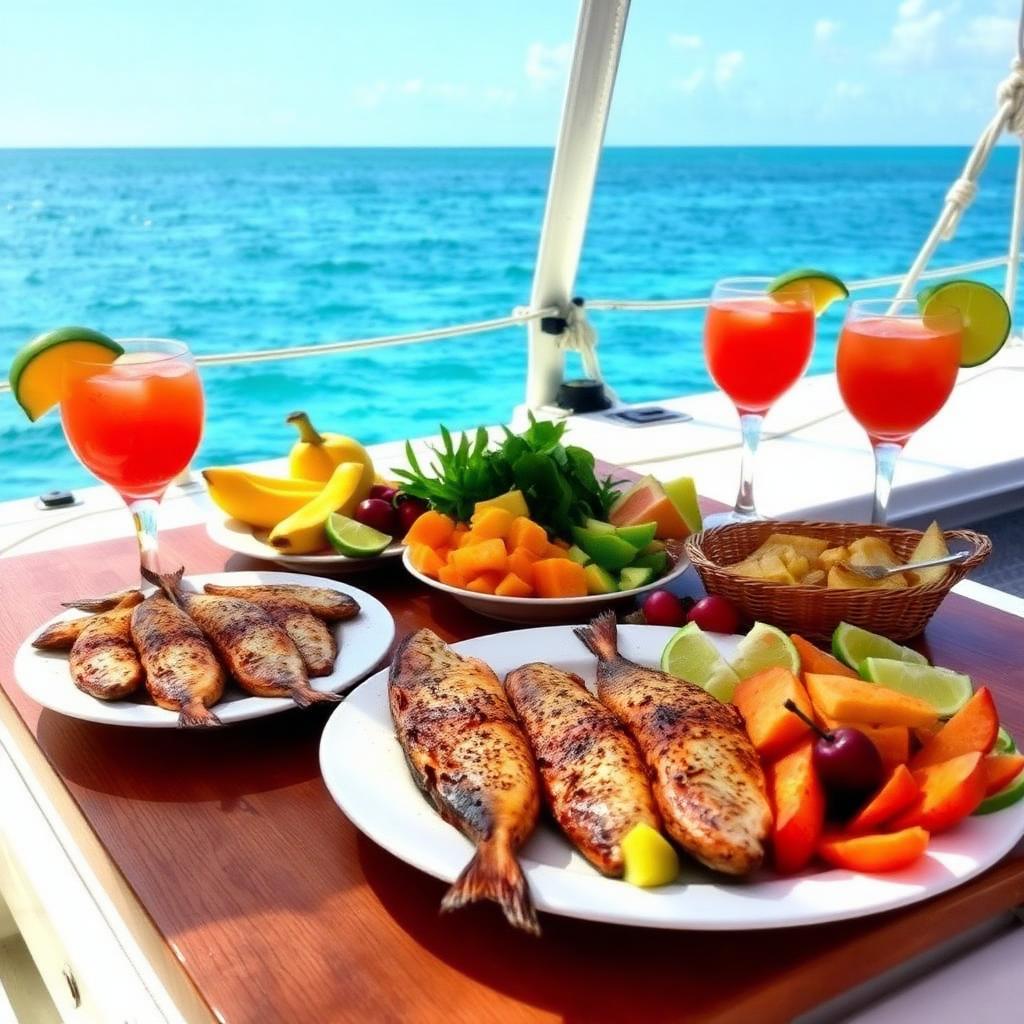 Caribbean Lunch